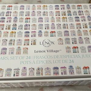 SOLD SOLD SOLD 
Lenox Village Spice Jars Collection